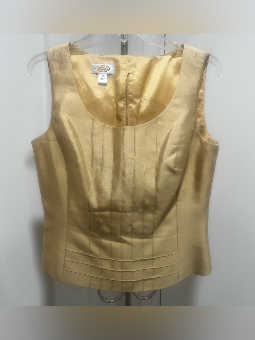 Talbots Silk and Cotton Blend Blazer and Tank Set - Picture 3 of 9